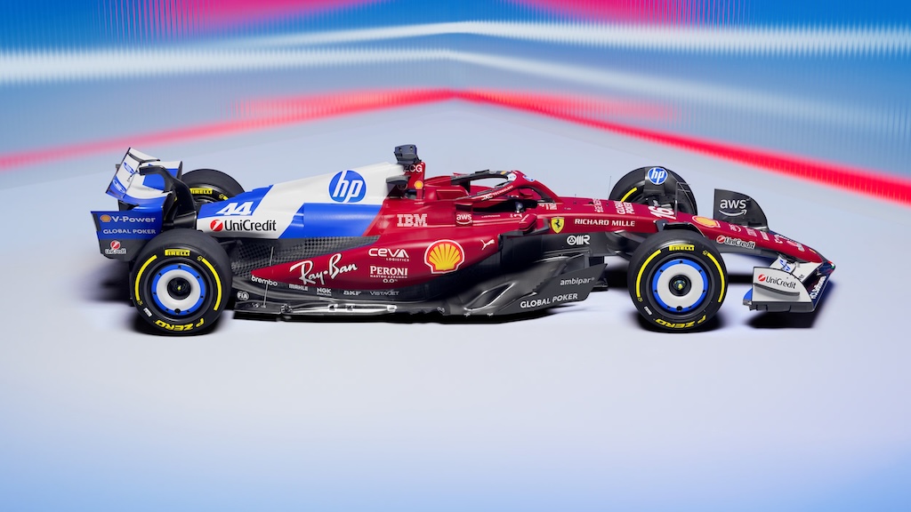 Scuderia Ferrari og HP præsenterer ny Formel 1-bemaling ved Miami Grand Prix
(Foto: Primetime)
